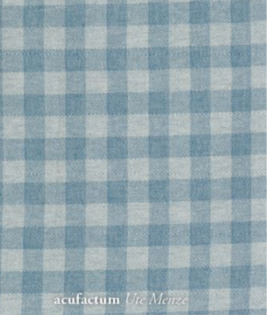 Acufactum Baumwoll- Webstoff blau