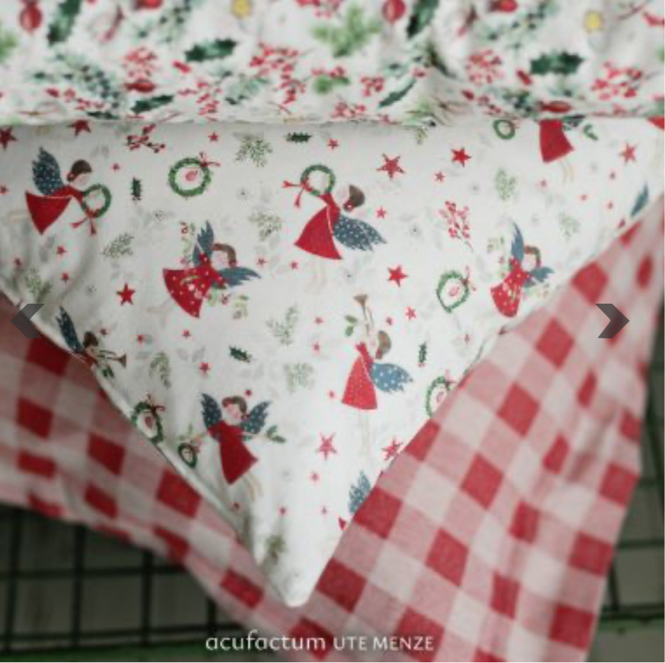 Acufactum Baumwollstoff „Weihnachtsengel“