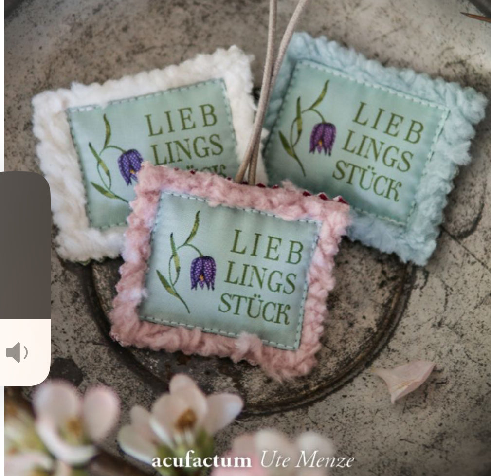 Acufactum Webpatch Lieblingsstück Schachbrettblume