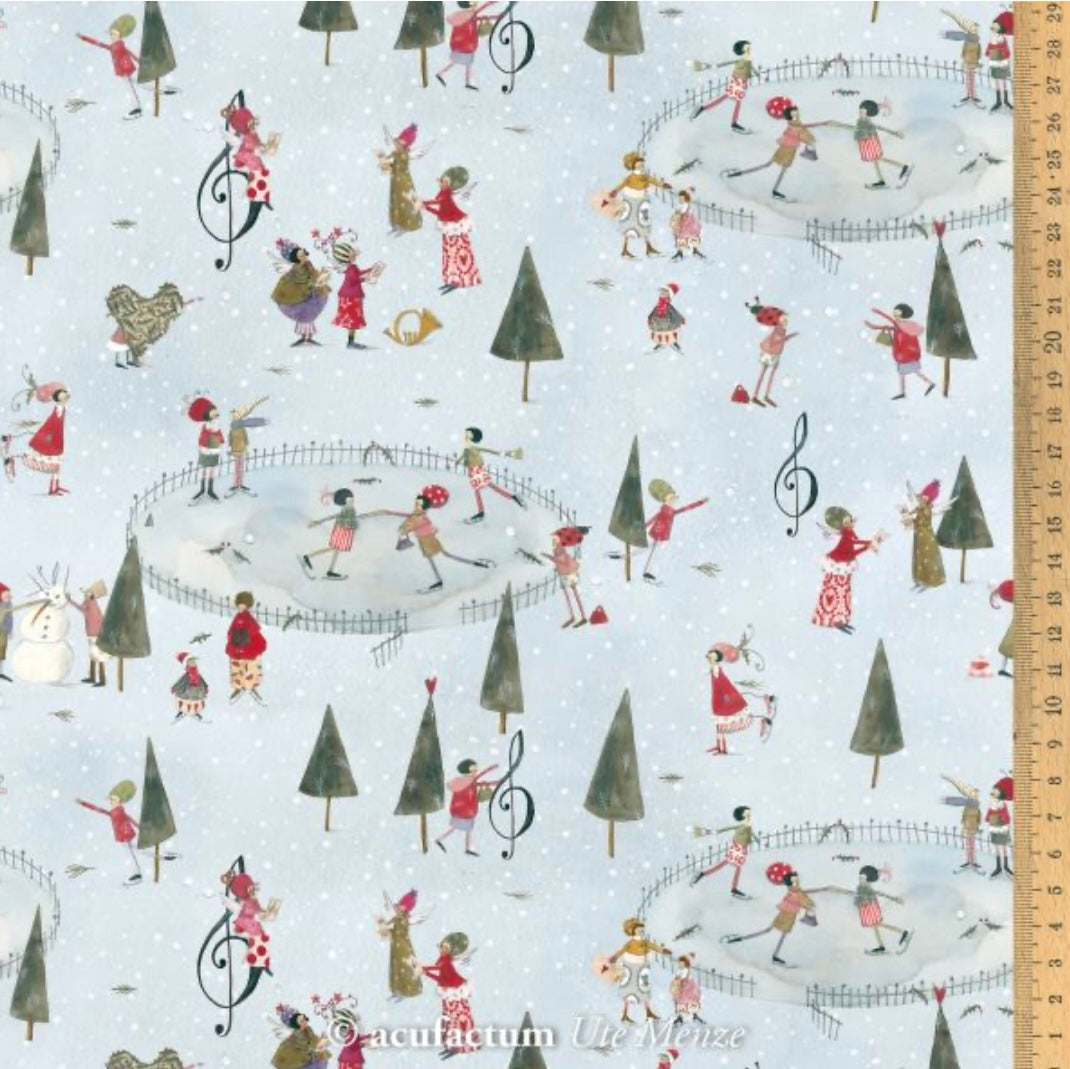 Acufactum Baumwollstoff „Wintertag“