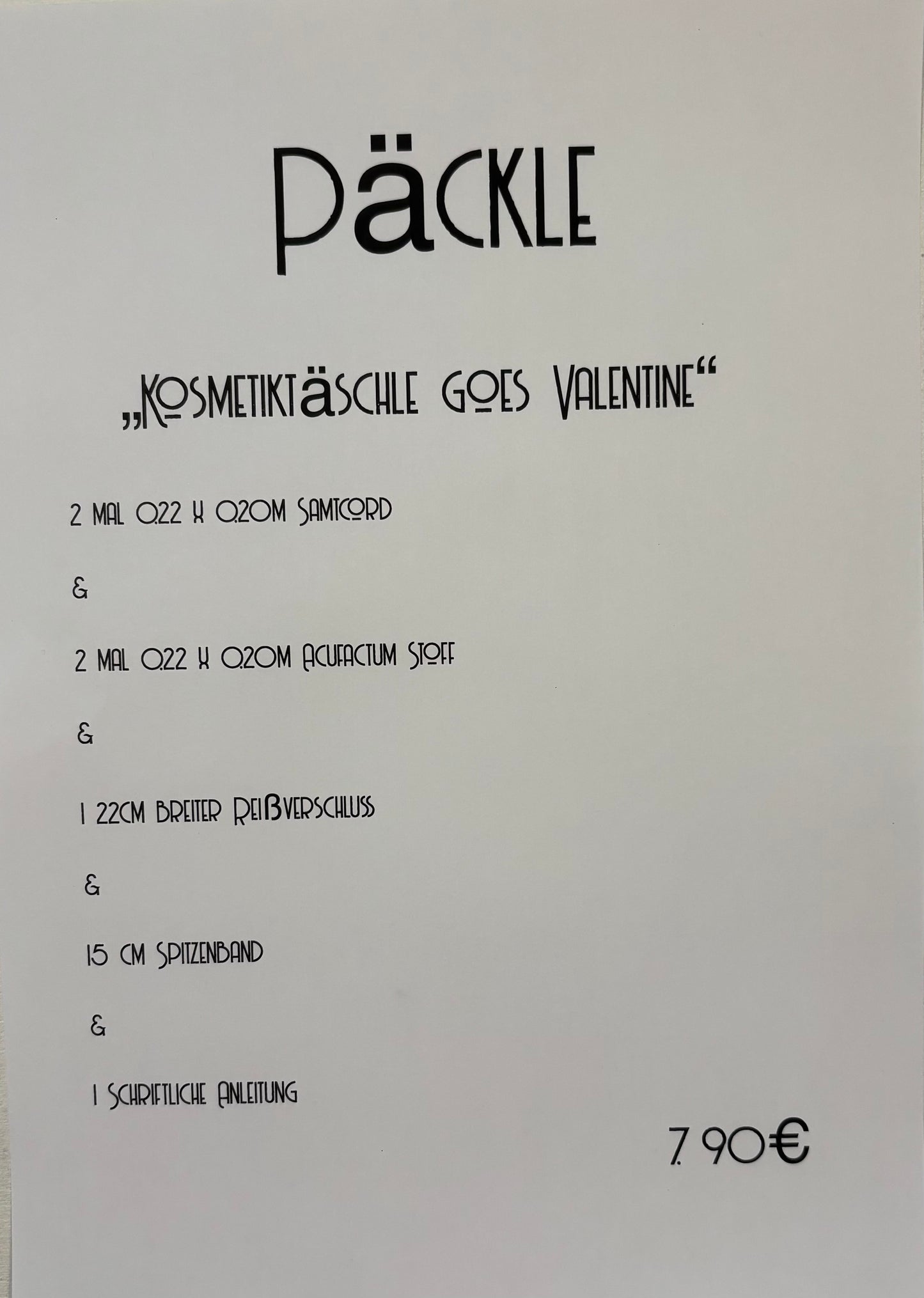Kosmetiktäschle