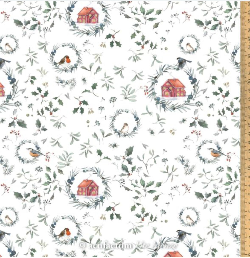 Acufactum Baumwollstoff „Winterromantik“