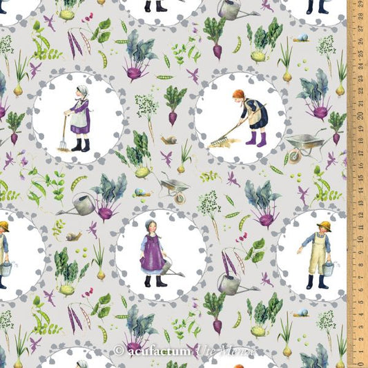 Acufactum Baumwollstoff Gartenliebe