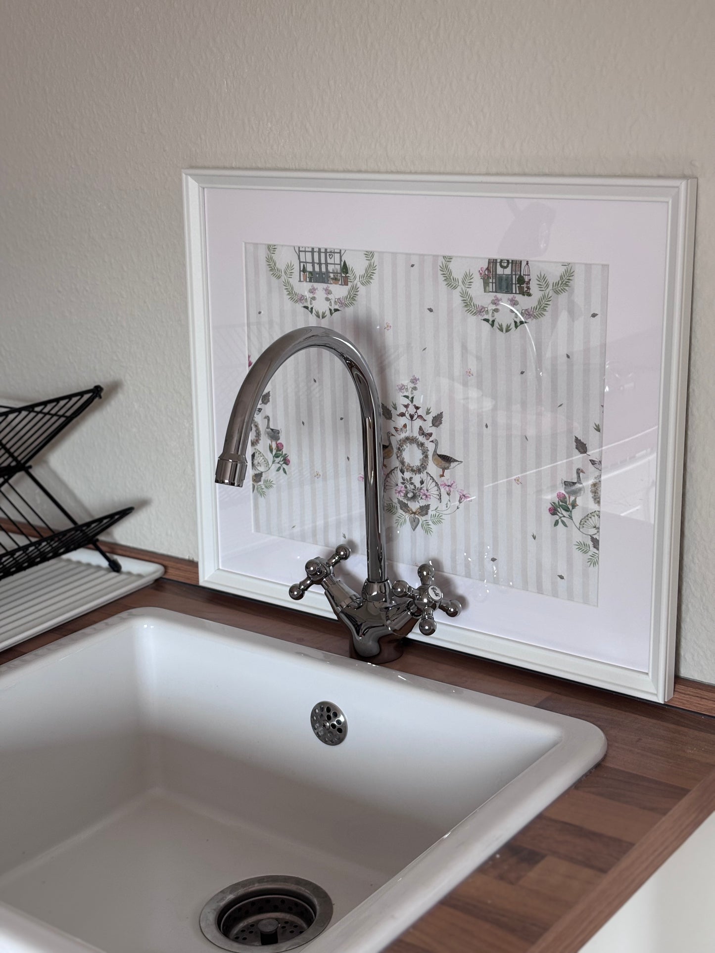 Acufactum Baumwollstoff „Landhausornamente“