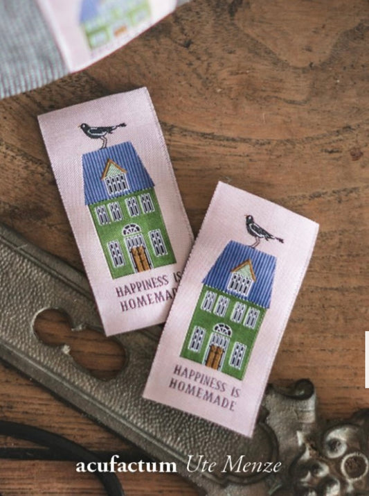 Acufactum Webpatch „Haus Happiness is homemade“
