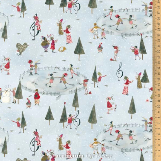 Acufactum Baumwollstoff „Wintertag“
