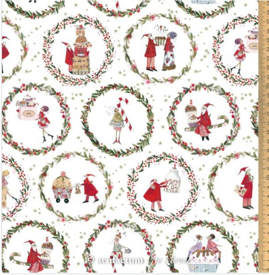 Acufactum Baumwollstoff Weihnachtsleckereien