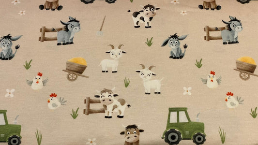 HILCO Baumwolljersey „Kleine Farm“