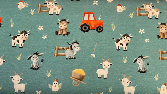 HILCO Baumwolljersey „Kleine Farm“